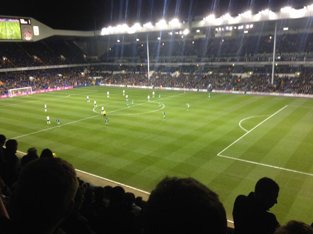 FurnishedFace's tweet photo. Great game @SpursOfficial made it look easy... Thanks @marathonbet for the tickets! http://t.co/4sQRwcegZy