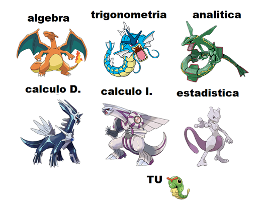 ingeniero_boss's tweet photo. Si la ingeniería fuera como los Pokémon, sería algo así... http://t.co/1HDKDA8OeQ
