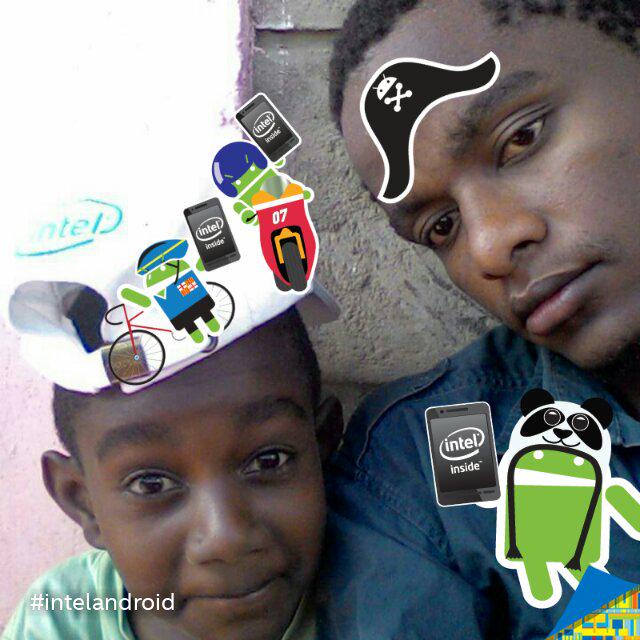 DenizSliq's tweet photo. #Selfie with bro  #intelandroid #IntelCap @capitalcampus  @IntelEastAfrica http://t.co/V52KGAgWds