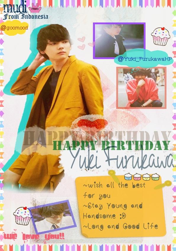 HAPPY BIRTHDAY Yuki Furukawa  Cc:  