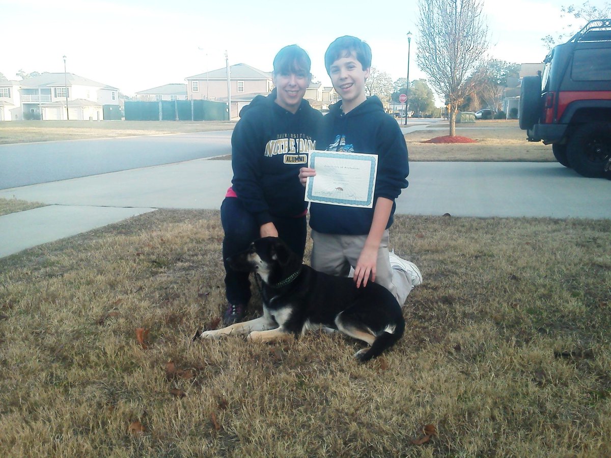 DogproblemsOne's tweet image. Great Family finished up their Basic Obedience Lessons with us today. Their adventures will continue in DC.