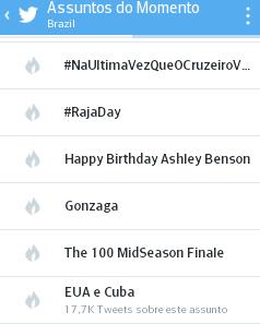 " Trends no Brasil!!!!! Happy Birthday Ashley Benson 