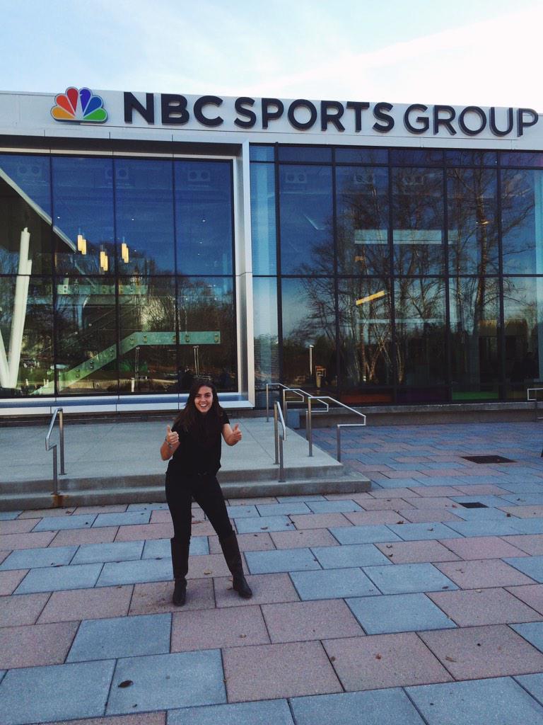 jujubeekennedy's tweet photo. thanks for a killer semester @nbcsports! I'll see ya in the new year π @NBCUinterns #nbcuinterns #nbcudream http://t.co/02hiW21uDs