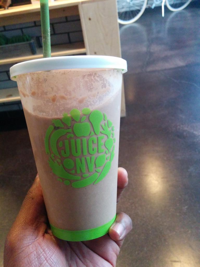 ShopLocalVegas's tweet image. This is how we #ShopLocal #Vegas today at @Juice_NV #GorillaStrong