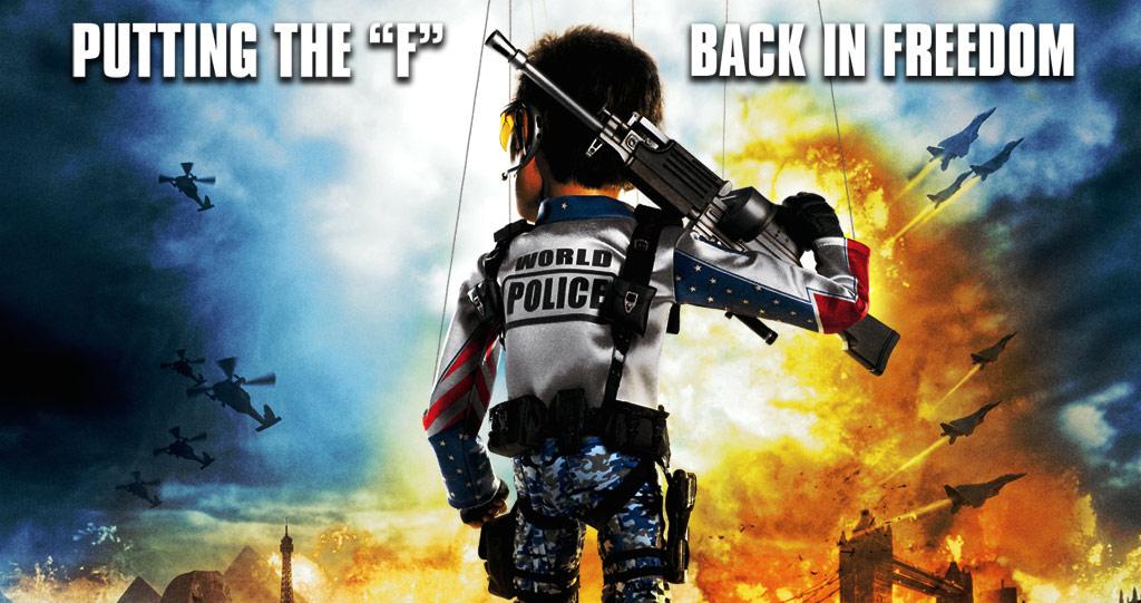 AlamoDFW's tweet image. …but now we'll be showing TEAM AMERICA in it's place…for FREE(DOM). Because AMERICA, F YEAH. drafthouse.com/movies/quote-a…