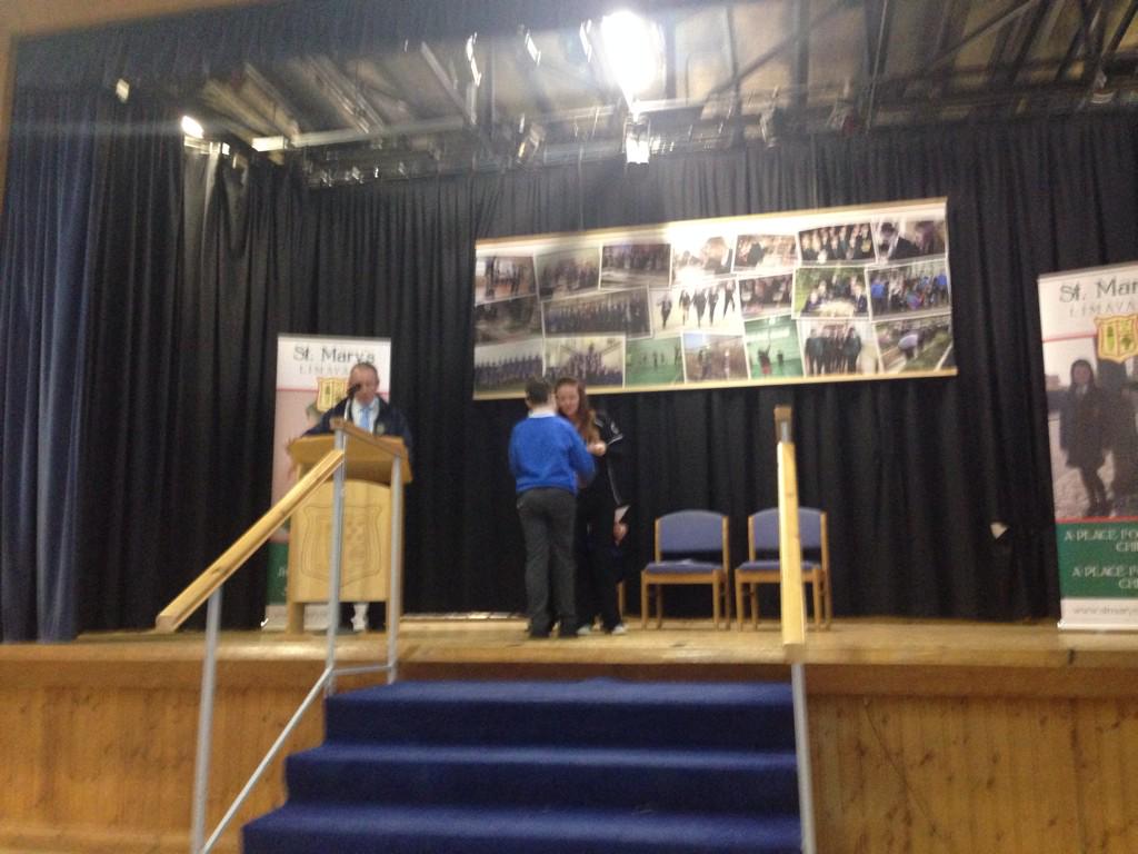 Termoncanice1's tweet photo. Well done to the P6 children receiving their First Aid Certificates from @stmaryslim #linklearning #tccares http://t.co/1yprIgJ9IZ
