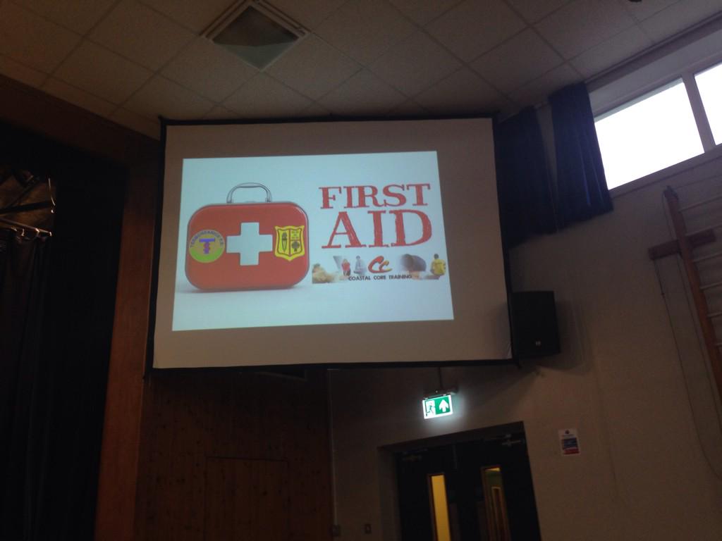 Termoncanice1's tweet photo. Well done to the P6 children receiving their First Aid Certificates from @stmaryslim #linklearning #tccares http://t.co/1yprIgJ9IZ