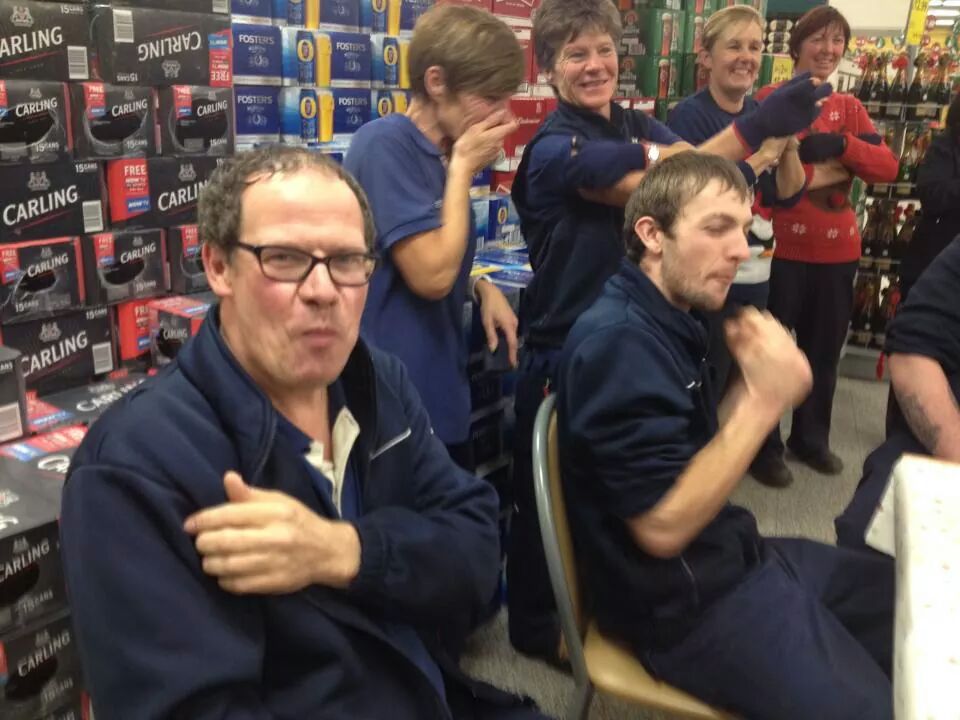 TescoGoole's tweet photo. Nights bush tucker trial . . Welcome to lynne's kitchen 😨 http://t.co/rCrc71LbI7