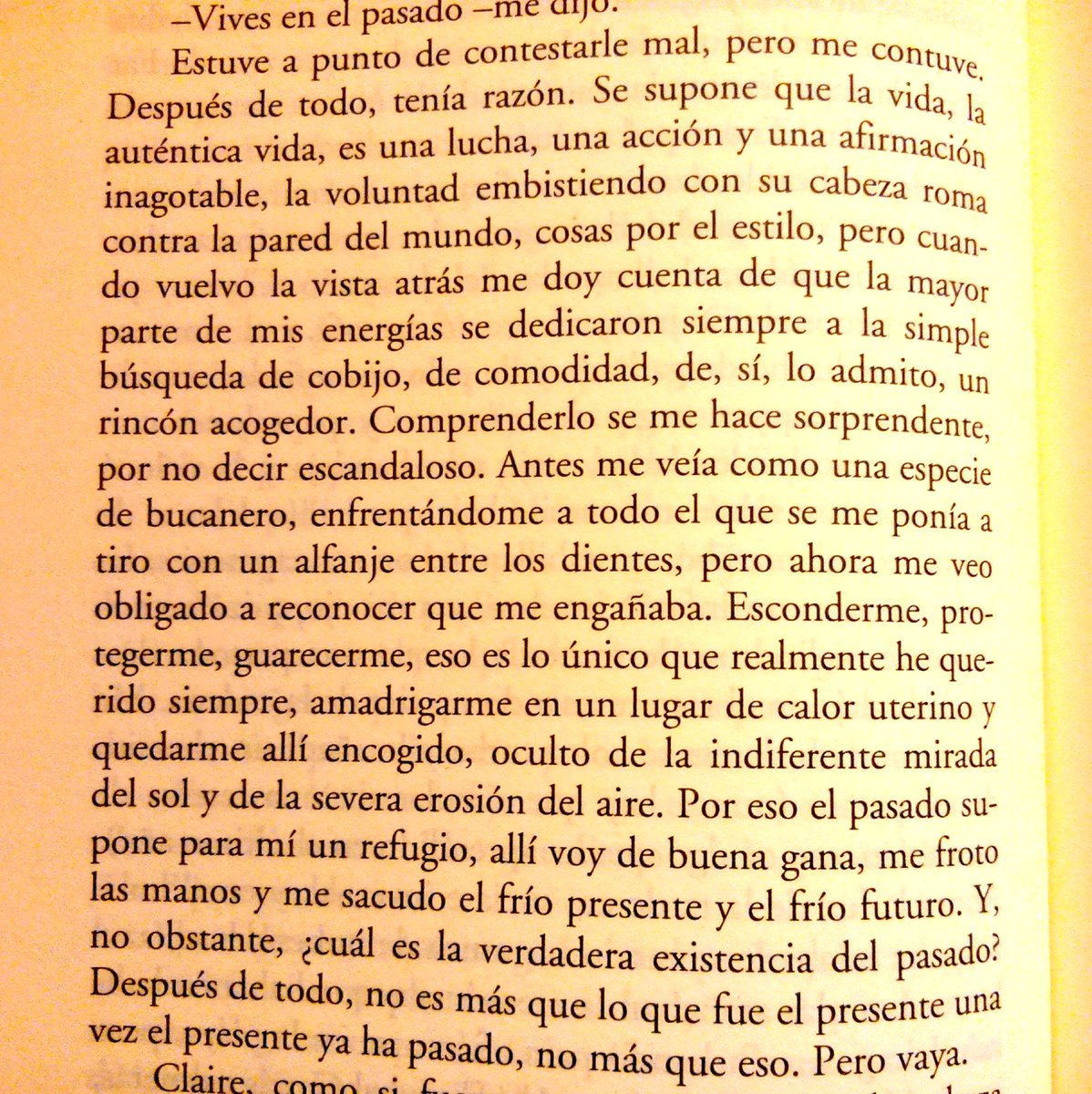 SandraSan_chez's tweet photo. El Mar-John Banville. pag 56 http://t.co/c0GUOvII3c