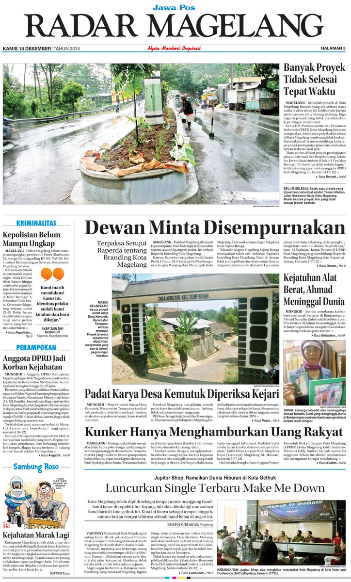 EKSPRESI <a href="/_Ekspresi/">Ekspresi RADAR JOGJA</a> <a href="/DBL_JOGJA/">DBL Jogjakarta</a> <a href="/meyliacandra/">Meylia Candrawati</a> <a href="/dapprat/">dyah ayu pratiwi</a> <a href="/TatangGuritno/">Tatang Guritno</a> 
-- klik radarjogja.co.id