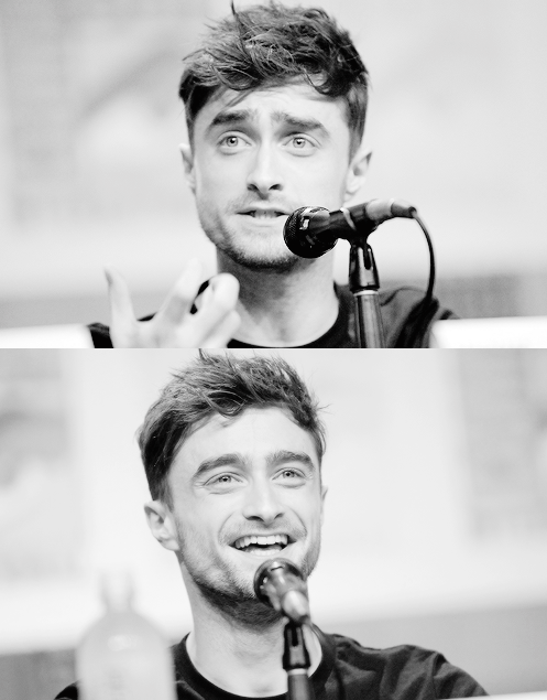 danradcliffecom's tweet photo. Dan attends this year's @comic_con for @horns_film. http://t.co/43YDqbt932