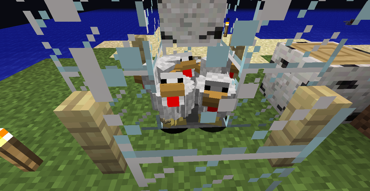 AA11ServerLP's tweet image. Chicken party on the AA11 Server: