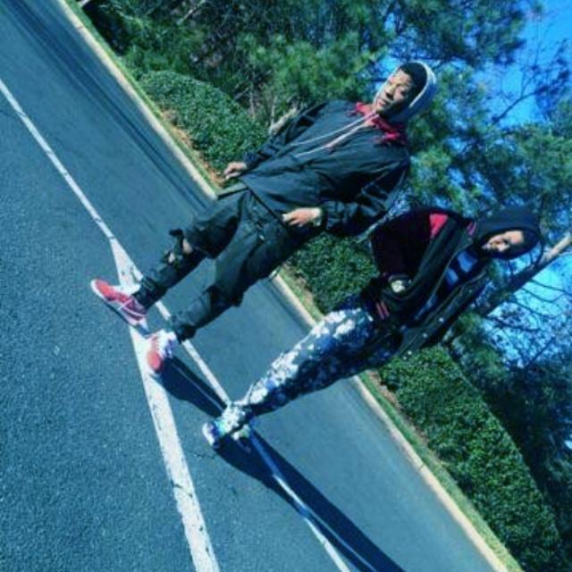 We stunt.