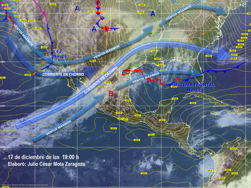 laurodriguezmx's tweet photo. Como ya lo pronosticaba el #SMN  entra el frente frío número 20 por el lado de Baja California http://t.co/BwpEngnxhr @conagua_clima