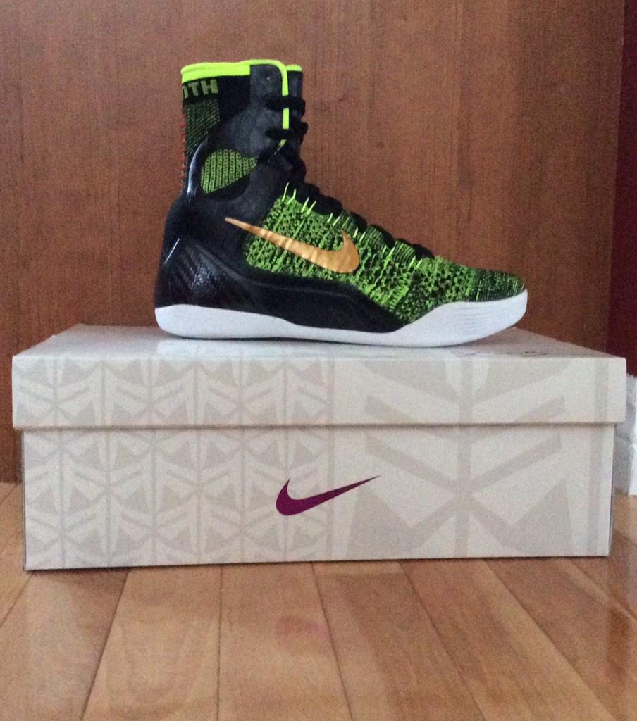 natesirois10's tweet photo. @nikebasketball  @Eastbay  Just recieved my Kobe 9 "VICTORY"! These shoes are awesome!@kobebryant best Ball shoes! http://t.co/VGctE8sLfm