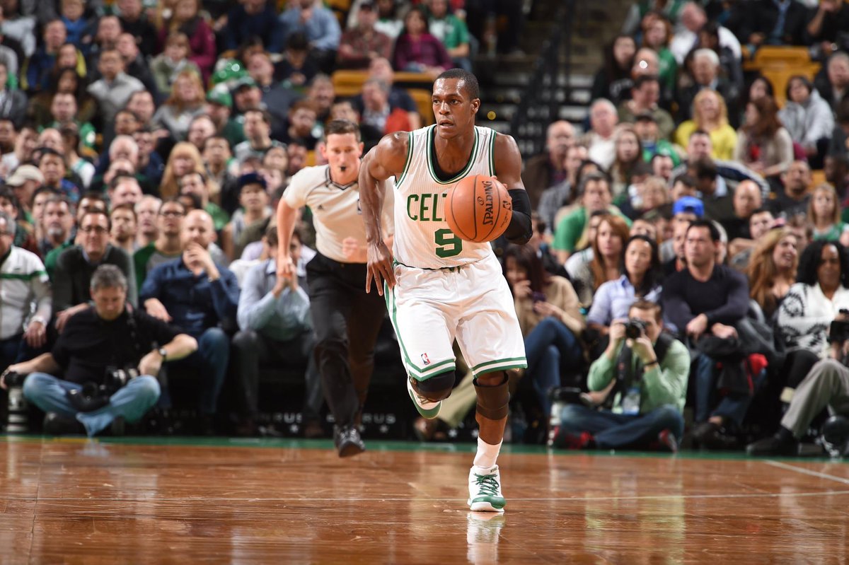 NBA's tweet photo. Rondo (7-7-8) is on triple-double watch as @celtics take a slim, 56-53 lead into halftime. Vucevic w/ 14-8 for ORL. http://t.co/QjPSX0Uinr
