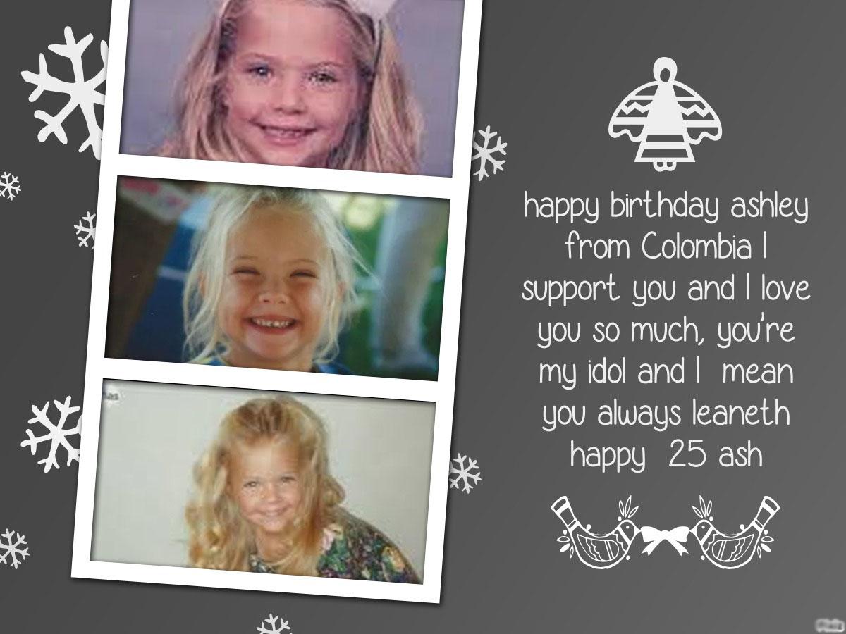   Happy 25 ashley // Happy Birthday Ashley Benson  x 