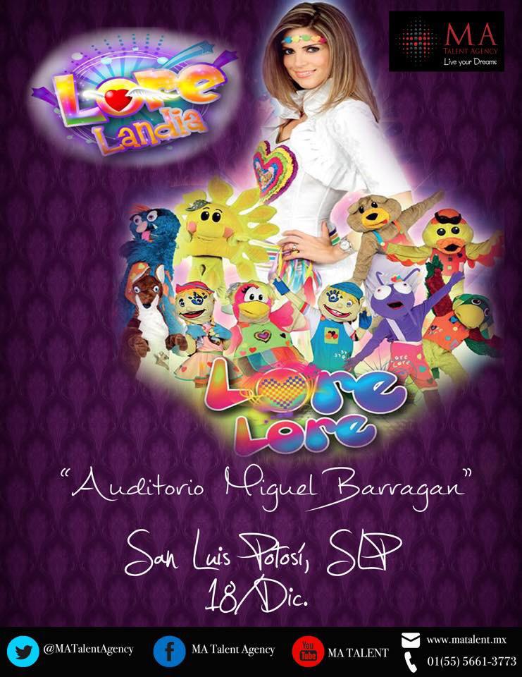 Mañana llega <a href="/LoreLoreOf/">Lore Lore</a> <a href="/LorelandiaOf/">LorelandiaOficial</a> <a href="/OsitoBipolarOf/">OSITO BIPOLAR :):</a> a #SanLuisPotosi <a href="/SabadazoOficial/">Sabadazo Oficial</a> <a href="/MATalentAgency/">MA Talent Agency</a>