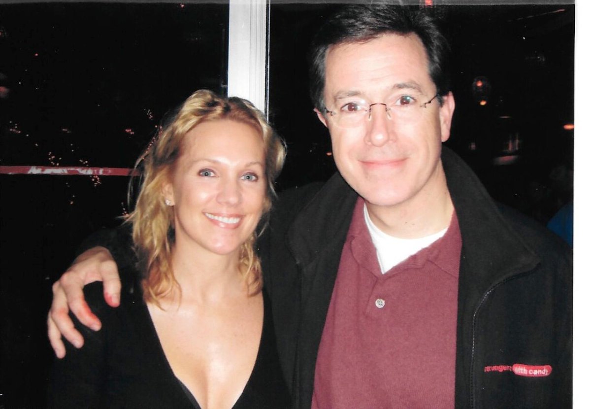 MiaRFrampton's tweet image. Mama and @StephenAtHome Gonna miss The Colbert Report #ColbertNation #ColbertCountdown