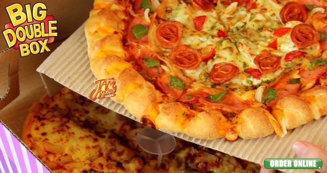 pizzahutmsia's tweet photo. Setiap upgrade kpd #JamPackedPizza hanya RM6 dengan #BigDoubleBox Tunggu apa lagi? Orderlah di http://t.co/XU5ppHmjGr http://t.co/sRrASL7GbT