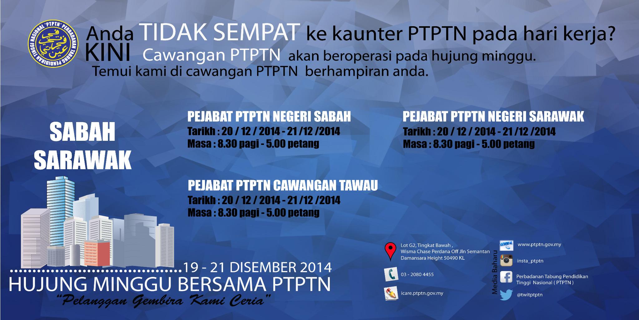 Kaunter ptptn