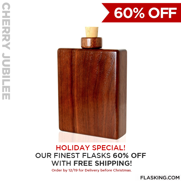 flasking's tweet image. Special Holiday Deal all this week! Get 60% OFF with FREE Shipping on Select #Flasks! - ss1.us/a/pu30PL7Z