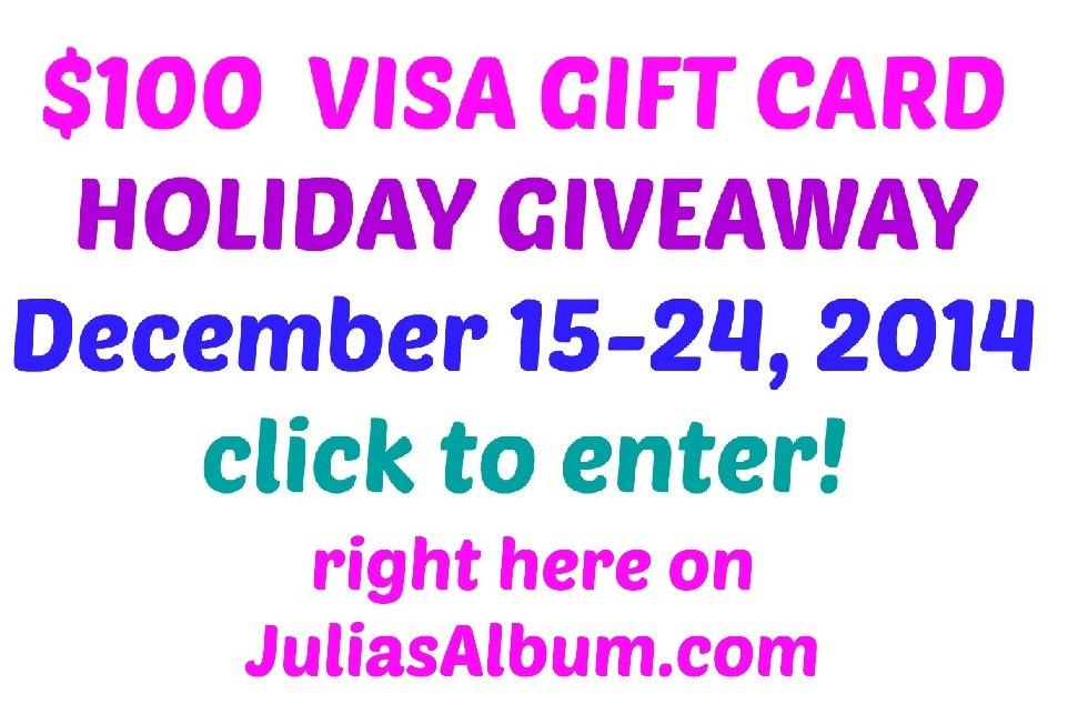 JuliasAlbum's tweet photo. I am holding $100 Visa Gift Card giveaway during this pre-holiday season! http://t.co/qYMYFv1aQs #BH #ad #giveaway http://t.co/10tb45YKqc
