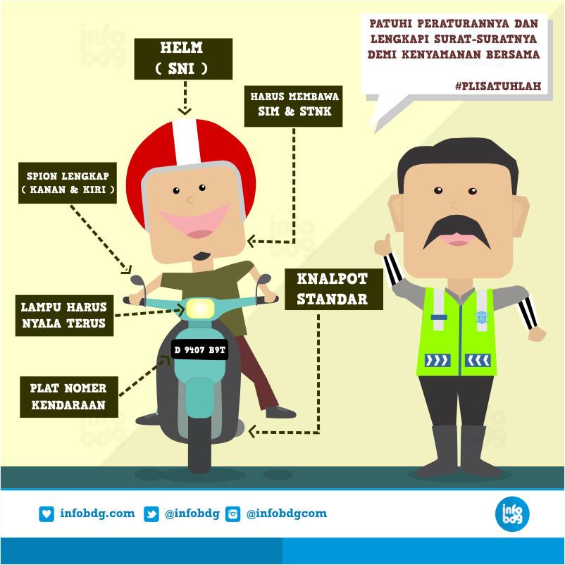 Patuhi peraturan, demi kenyamanan &amp; keamanan. BDG pasti makin juara! #plisatuhlah