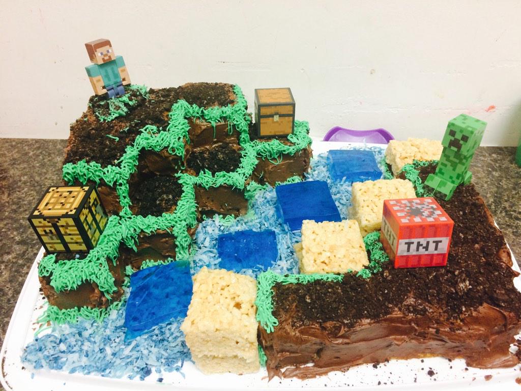 LilBuilders's tweet image. Another awesome home made birthday cake!