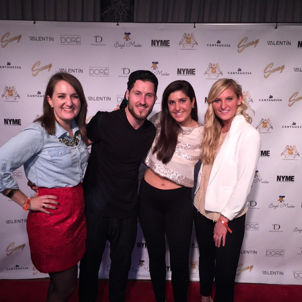 allimichal's tweet photo. @SWAYShow that time we won the social media contest #DANCEWITHME http://t.co/h4jwkFDINX