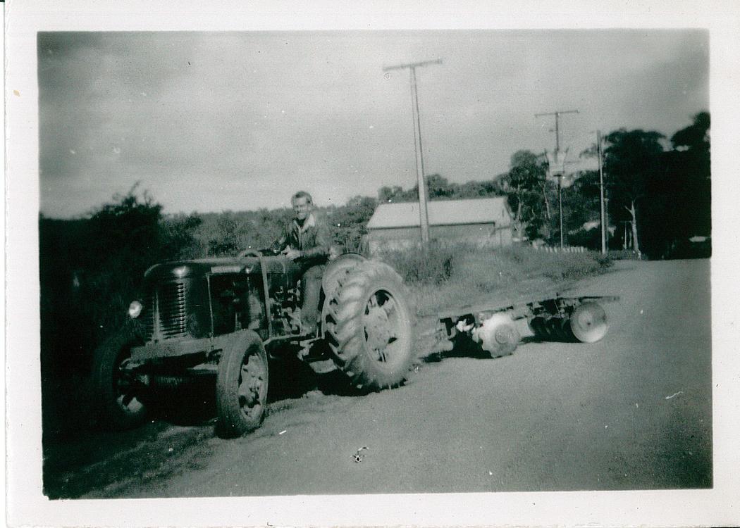 Arnold, now 92, heading out to do some discing circa 1960's #throwbackthursday #barossa