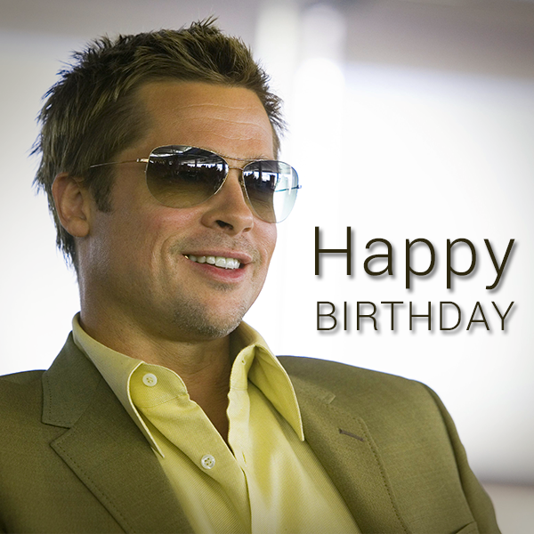 Happy Birthday Brad Pitt, heartthrob of millions.Tell us which is your favourite Brad Pitt movie! 