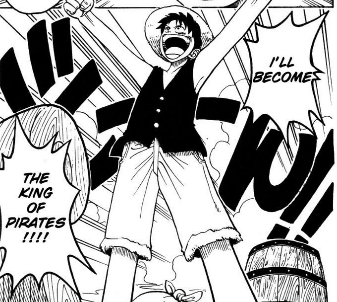 ট ইট র ワンピース名言から学ぶ英語 ルフィ 海賊王におれはなる I Will Become The King Of Pirates 王は一人なので冠詞はaではなくthe T Co C1zsi2sqd9