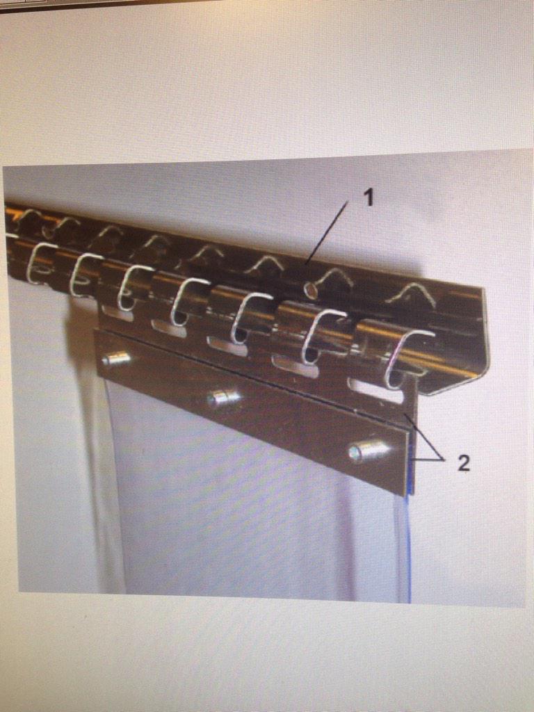 Mooi ophangsysteem voor deurlamellen in RVS .Gisteren 4 van verkocht . Goede dingen gaan soms vanzelf