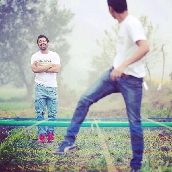 rannvijaysingha's tweet image. #throwbackthursday #rocksportchallenge #finalcheck of the race circuit @RocksportIndia
