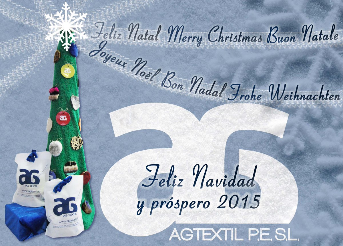 AGTextil_PE's tweet photo. Desde el equipo AG Textil os deseamos unas felices fiestas a todos! #MerryChristmas #happynewyear #textiledesign http://t.co/wCaYu6iSyC
