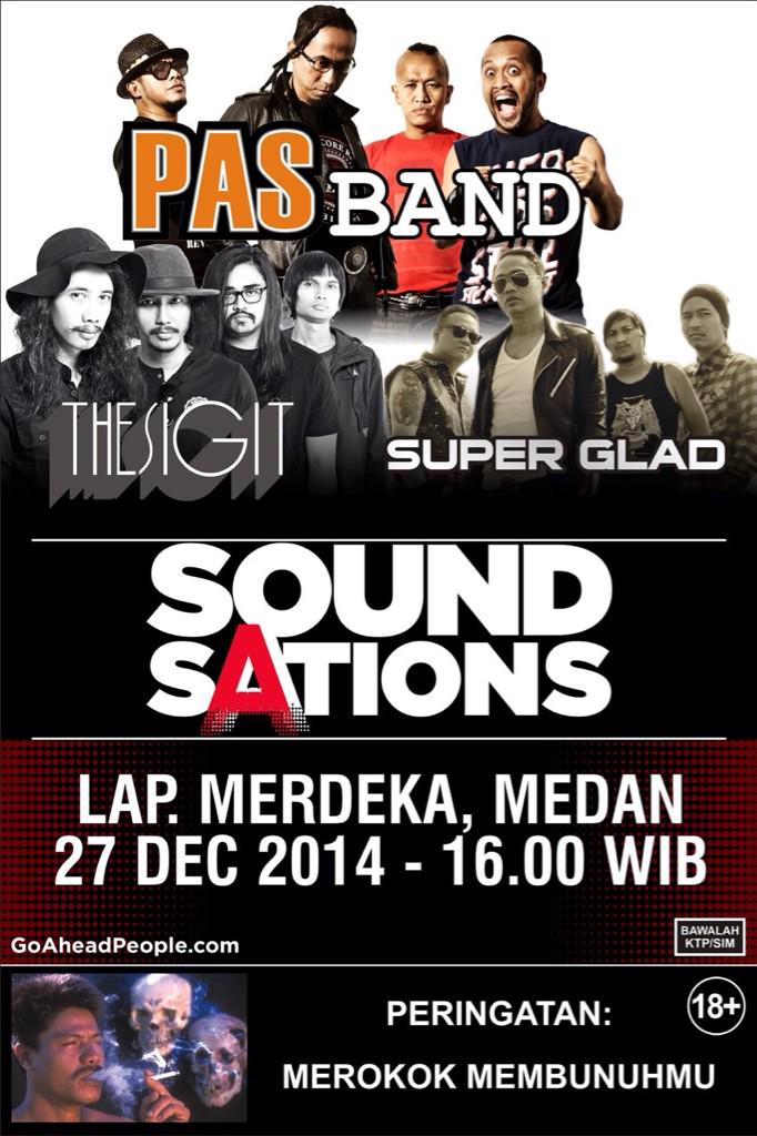 veriboeloe's tweet photo. #GoAHeadPeople mari #merapAt ke #soundsAtions with @Pasband @thesigit @superglad_band 27 Des 2014 at Lap. Merdeka Mdn http://t.co/FCZHnsIc0t