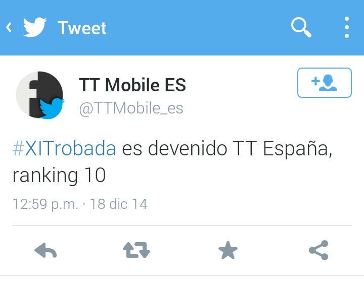 MediacionAME's tweet photo. INFINITÍSIMAS GRACIAS!!! #XITrobada http://t.co/X0u8Btw3bU