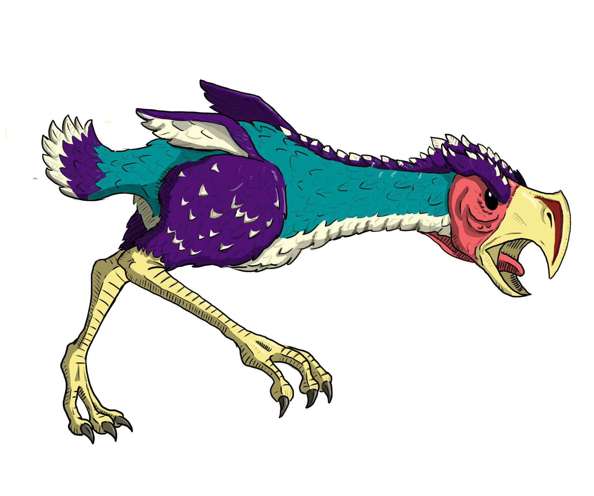 Eldecrynn على X: D&D Basic Bestiray: Axe Beak - attack of the 10 foot  chicken dnd dnd5e dndbasic t.co03PhpHd55j  X