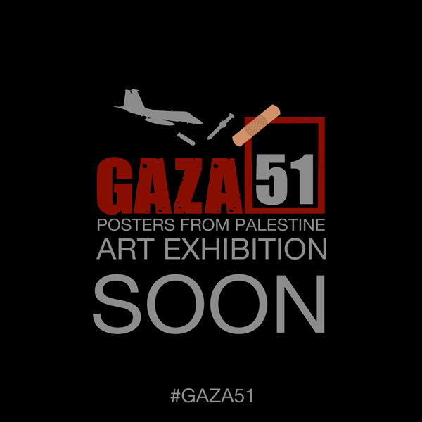 mohassouna's tweet photo. #Gaza51 || Art Exhibition
Stay tuned ..
#Gaza #Palestine #poster #Arts #Freedom #Gaza51
@mohassouna http://t.co/9c0m0jSEaH