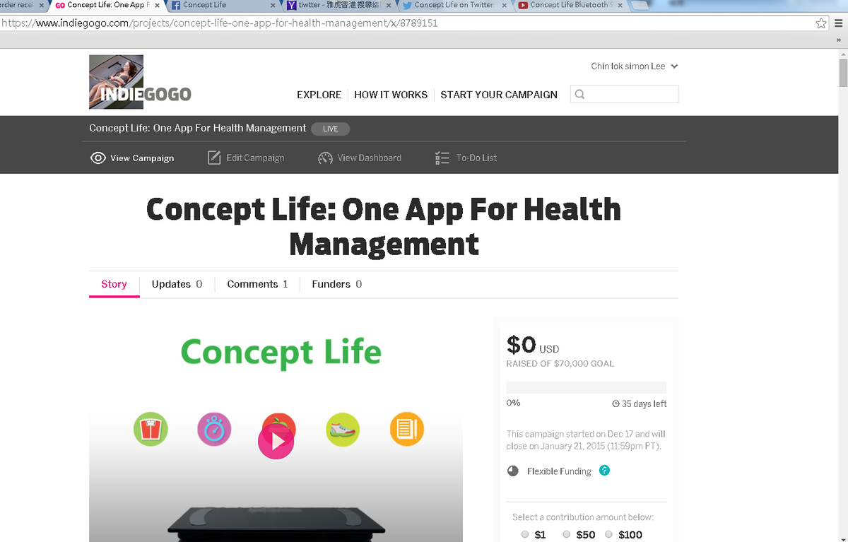 ConceptLifeHK's tweet photo. Yeah! I'm trending on @Indiegogo ! Thanks, love you all; please spread the word  contribute!
https://t.co/Q3ZhLMc0PL http://t.co/wmaoQpfSEC