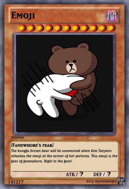 yehbaobao's tweet photo. I have just purchased my TaeNy's card & the emoji freaking awesome cad.
#TaeNy #righttotheface #taenycard http://t.co/gvdUmvP0WG