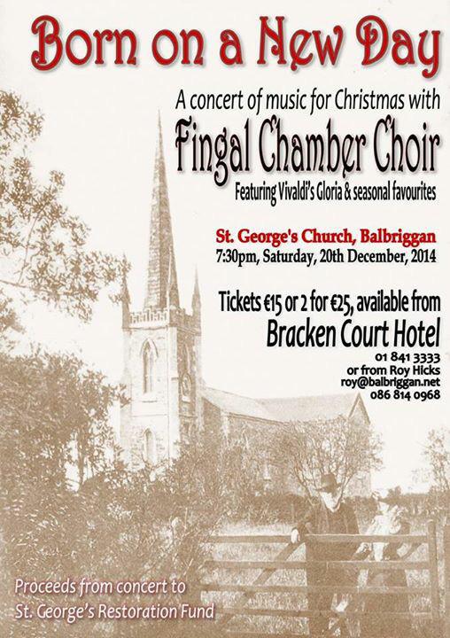 Fingalchoir's tweet photo. FCC #christmasconcerts 20 Dec @ St George's Balbriggan @Balbrigganinfo @fingallibraries @FingalNews @IrishTimesLife http://t.co/NcooPIkHy4