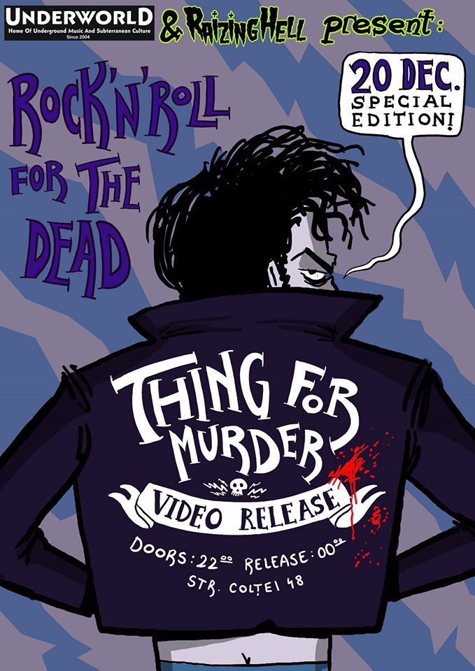 Hey Hellcats, this Saturday(20 dec) we're releasing our second clip "Thing for Murder" in <a href="/UnderworldClub/">UnderWorld</a> #horrorpunk