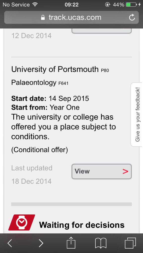 sp4rkl3jumpr0p3's tweet image. 2 uni offers in a week, buzzin #ucas #conditionaloffer
