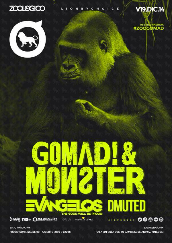 Ayizoo's tweet photo. Nos vemos este viernes en Zoologico!!

Dmuted, evangelos, gomad &amp; monster‼️

❄️1x15/2x20
❄️LISTAS AYI
❄️inf 662051782 http://t.co/JWW6cH1VQ3