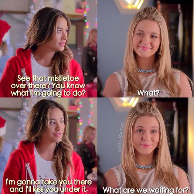 maximoffswife's tweet image. See that mistletoe #FightForEmison #Emison #EmisonArmy #EmisonIsEndgame