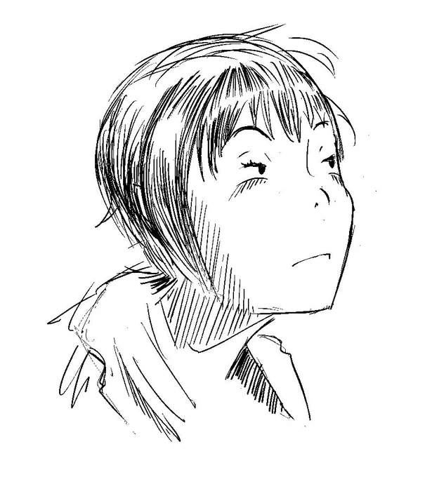ネームの隅に楽描き! 