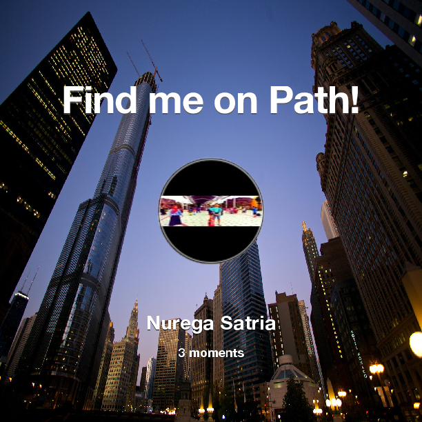 NuregaSatria_'s tweet photo. Find me on #Path now! Go to: http://t.co/pYwmvllluX! #thepersonalnetwork http://t.co/DBa7pSDYEY