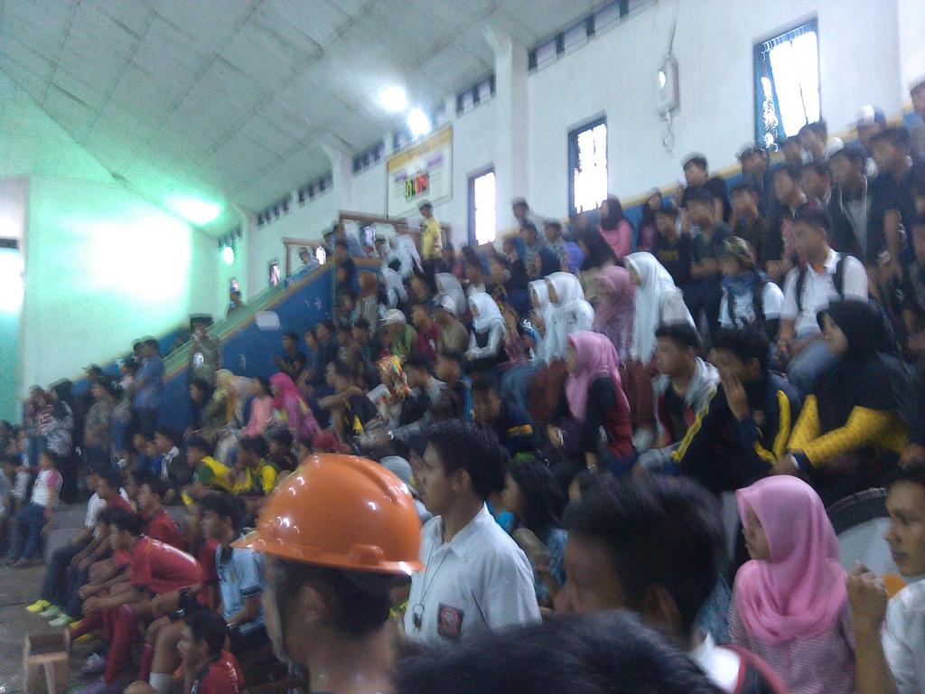 Ini dia para supporter di Walikota Cup hari ini!!